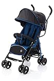 Fillikid Sportwagen Buggy Glider Exclusiv | Kinderwagen Kindersportwagen leicht, modern, klein | Buggy zusammenklappbar | Kinderbuggy, Liegewagen mit Fußstütze und Frontbüg