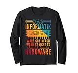 Informatik Geschenk Programmierer Spaß Spruch Hardware Chip Lang