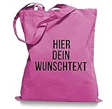 Stoffbeutel Jutebeutel mit Wunschtext/Selber gestalten mit dem Amazon T-Shirt Designer/Beutel Druck/Designertool Tragetasche/Bag/Jutebeutel WM1