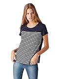 TOM TAILOR Denim Damen Gestreiftes T-S