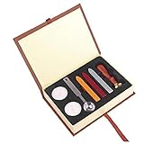 1set Holz Stempel Personalisierte Siegel Stempel Anfangsbuchstabe Weinlese-Alphabet Wachs-siegel-Stempel Für Die Karte Im Europäischen Stil Retro Swash Brief Feuer Farbe Seal DREI Wachsstreifen G