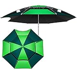 Sonnenschirm-Sonnenschirm Dicker Angelpatio-Regenschirm, große Schutzhülle wetterbeständig mit 16 robusten Rippen, 360 Grad UV-behandelter Regenschirm (Size : 200cm)