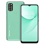 Android 11 Smartphone ohne Vertrag Günstig, Blackview A70 6.517 Zoll HD Octa-core, 3GB RAM+32GB Speicher, 13MP+5MP Kamera, Fingerabdruck & Face ID Dual SIM Einsteiger Handy