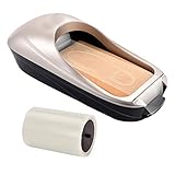 MILISTEN Schuhüberzieher Maschine Automatik Schuhüberzieher Spender tragbar Überschuhe Schuhe Maschine mit Schuhe Film für Haushalt, Labor, M