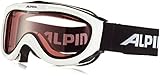 ALPINA Skibrille Freespirit, weiss qlh (white qlh), One size, A7008-013,
