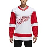 adidas Red Wings Away Authentic Pro Jersey - Men's Hockey 44 White/R