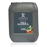 Teak & Bangkirai Pflege Teaköl Bangirai Pflegeöl Holzpflegeöl Holzöl Öl W205-5L