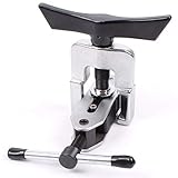 CCLIFE Universal Bördelgerät Bremsleitung Bördelwerkzeug Bördeln Werkzeug Zöllig mit Schnellspannvorrichtung 3/16'-5/8' (5-16 mm)