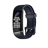 LBS E98 Damen und Männer wasserdichte Smart Watch, Herzfrequenz Schlafüberwachung Sport Smart Watch Anruf Erinnerungsuhr für Android ios(A)