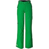 Cox Swain Damen 2-Lagen Snowboard-/ Skihose Lara 8.000mm Wassersäule - 5.000mm Atmungsaktivität, Colour: Green, Size: M