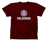 Mr Fusion T-Shirt Flux Kompensator Back to The Future Zurück in die Zukunft, L, M
