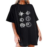 Herbst Klamotten Damen Weihnachtspullover Harry Potter Damen Damen t-Shirt asymmetrisches Oberteil Damen tie dye Sweatshirt Damen Hemd elegant Frauen Pullover sexy schöne Pullover D