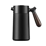 Kaffeemaschine VERFAHREN DRUCK POT KAFFEPOTENTIOMETER EDELSTAHL FRENCH HAND PRESS FILTER DRUCK ISOLIERUNG KESSEL Flasche mit nach Hause ITALIAN PORTABLE, schwarz 950ml (Color : Black 950ml)