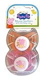 Premium Peppa Pig Baby Schnuller – 6–18 Monate Baby Schnuller mit Sterilisierungsetui – Weiches Silikon BPA-frei – 2 Stück Peppa Pig Schnuller – Baby Essentials – Solution EU