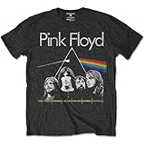 Pink Floyd DSOTM Band & Pulse offiziell Männer T-Shirt Herren (Large)