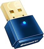 Bluetooth 5.0 USB Adapter, Bluetooth USB Dongle Stick, Bluetooth Empfänger und Sender für Desktop, Laptop, Drucker, Headset, Lautsprecher, kompatibel mit Windows 7 / 8.1 / 10, Compatib