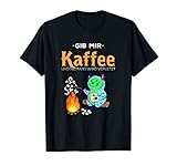 Lustiger Morgenmuffel Spruch Kaffee niemand wird verletzt T-S