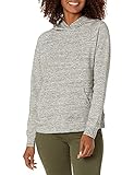 Daily Ritual Terry Cotton and Modal Popover novelty-athletic-sweatshirts, Heather Grey Spacedye, US M (EU M - L)