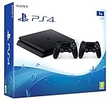 PlayStation 4 - Konsole (1TB, schwarz, slim) inkl. 2. DualShock C