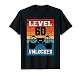 Level 60, freigeschaltet, Retro-Gamer, 80er Jahre T-S