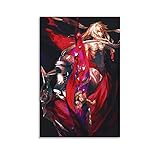 liutao Anime Brotherhood Final Fantasy XV, cooles Poster, dekoratives Gemälde, Leinwand, Wandkunst, Wohnzimmer, Poster, Schlafzimmer, Malerei, 20 x 30