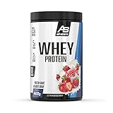 All Stars Whey Protein, Strawberry, 1er Pack (1 x 400g) Premium Eiweißpulver mit einer Mischung aus Molkenprotein-Konzentrat und hochreinem Molkenprotein-I