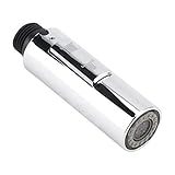 Küchenarmatur-Kopf-Ersatz, Herunterziehbare Wasserhahn-Sprühkopf-Düse G1/2 Küchenspüle-Wasserhahn-Kopf-Auslauf mit Einstellbaren M