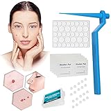 Skin Tag Removal Kit,Stielwarzen Entfernen schnell Kit,Mole Remover Muttermal Entfernen für alle Größen Skin Tag,sicher und schmerzfrei,Skin Tag Removal Patch für Gesicht Hals und Körper(2 bis 4 mm)