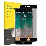 BENKS Displayschutzfolie für iPhone 8 Plus und iPhone 7 Plus, Anti-Spy Panzerglasfolie, hüllenfreundlich, Displayschutzfolie kompatibel mit iPhone 8 Plus/7 Plus, 1 Stück