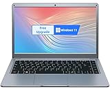 Jumper Laptop 13,3 Zoll 8GB DDR3 512GB SSD, Intel Celeron N3450, Windows 10 Notebook, 2.4G+5G WiFi, Bluetooth, mit QWERTZ DE Tastaturschutz, 512GB TF Karte Erweiterung, Kostenloses Upgrade Windows 11