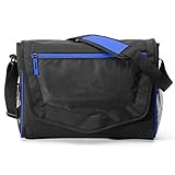 Wanderer Messenger Tech Tasche mit gepolstertem Laptop Sleeve - 35,6 cm (14 Zoll) Laptop Messenger Bag - Leichte Umhängetasche für Laptops, Tablet, Computer, MacBook, Zubehör - Schw