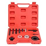 Fesjoy Installationsprogramm für den Abzieher-Abzieher,Automotive Pully Puller Remover Installer Set Servolenkungspumpe Generatorscheib