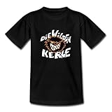 Spreadshirt Die Wilden Kerle Logo Teenager T-Shirt, 134-146, Schw