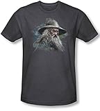 The Hobbit - Männer Gandalf der Graue T-Shirt in der Holzkohle, XX-Large, C