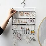 DABENXIANG Ohrring Wand Halter Hängen Ohrring Organizer, Hängen Ohrringe Schmuck Rack, Kreative Halskette Stud Ohrringe Schmuck Display Rack, Wand Montiert Schmuck Lagerung Rack