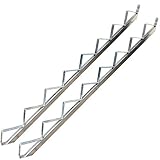 8 Stufen Treppenrahmen Stahl-Treppenwange Treppenholm Geschosshöhe 148cm Verzinkt/Ideal für den Einsatz im Innen und Außenb