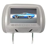 Auleset 7-Zoll-DC12V-Auto-DVD-Player, Autokopfstützen-Videoplayer Mit USB-Anschluss/Tf-Kartensteckplatz, HD-Kopfstützenmonitor, LED-LCD-Bildschirm G