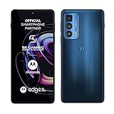 Motorola edge20 pro (6,7'-FHD+-Display, 108-MP-Kamera, 12/256 GB, 4500 mAh, Android 11), Mitternachtsblau, inkl. Schutzcover + TV-Now-Gutschein [Exklusiv bei Amazon]