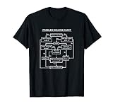 Funny Problem Solving Flowchart Chart, Geeky & Nerdy Gifts T-S