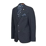 Calamar Herren Sakko Blazer, Blau (Navy 40), (Herstellergröße: 50)