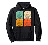Retro Mittelfinger Stinkefinger ich hasse Menschen Tattoo Pullover H