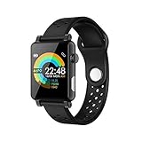 AZPINGPAN Mode- und Freizeit-Smartwatch, Multifunktions-Touchscreen-Armband Exquisites Armband, Multisportmodus Im Freien wasserdichte drahtlose Smartwatch, kompatibel mit Android IOS