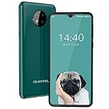 Handy Ohne Vertrag,OUKITEL C19 Android 10.0 Smartphone Günstig Neu,6,49 Zoll HD+ Dual SIM 4G Handy,4000mAh Akku 16GB ROM 256 GB Erweiterbar 13MP Triple Kamera Gesichtserkennung Smartphone(Grün)