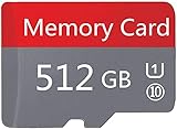 512 GB Micro-SD-Karte High Speed Class 10 SDXC mit kostenlosem SD-Adapter, entwickelt für Android-Smartphones, Tablets und andere kompatible Geräte (512 GB-GK)