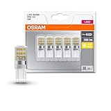 Osram LED Base Pin G9 / Lampe, G9, 1, 90 W, 20-W-Ersatz - für, klar, Warm White, 2700 K, 5 - er-Pack