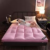 DFGH Japanische Bodenmatratze, Gesteppte Matratze, Japanische Futon-Matratze, Faltbare Matratze, Leicht Zu Verstauen Und Tragbar Fr Camping, Grau, Twin Full Q