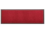 Primaflor - Ideen in Textil Küchenläufer Küchenvorleger Schmutzfangmatte Dancer - Rot, 60 x 180 cm, Küchenteppich Schmutzfang