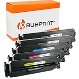 Bubprint Kompatibel Toner als Ersatz für HP 410X CF410X CF411X CF412X CF413X für Color Laserjet Pro M452 M452DN M452DW M452NW MFP M377DW M477 M477FDN M477FDW M477FNW 5er-Pack