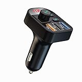 Bluetooth FM Transmitter, Saimly KFZ Auto Bluetooth Radio Transmitter Adapter Bluetooth Freisprecheinrichtung mit 3 USB Auto Ladegerät Häfen (5V/3.1A) für Schnelles Sicheres L