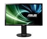 ASUS VG248QE 61 cm (24 Zoll) Gaming Monitor (Full HD, DVI, HDMI, DisplayPort, 1ms Reaktionszeit) schw